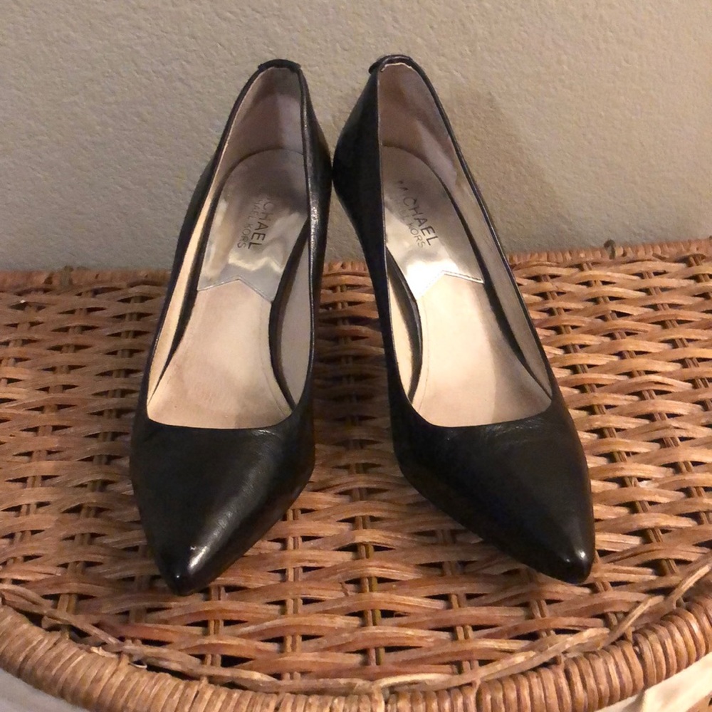 Michael Kors Black Heals
